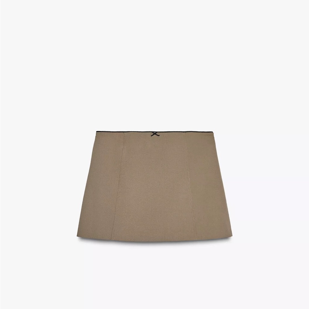 ZARA Lace Trim Mini Skirt
